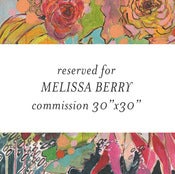 Image of commission flowers for melissa 30"x30"