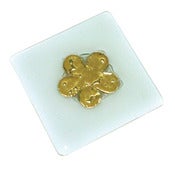 Image of Classic Gold Flower Coasters