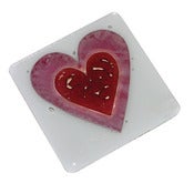 Image of Designer Heart in Heart Coasters