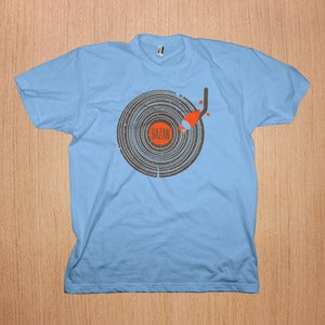 Image of Bazan: Wooden Record Shirt