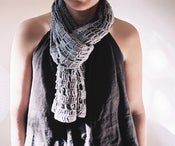 Image of Grey Organic Cotton SCARF