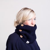 Image of Button Cowl Scarf