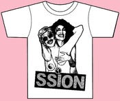 Image of SSION "2 CHICKS" SHIRT