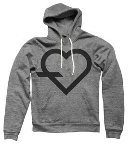 Image of .Simple Hoodie (Heather Grey)