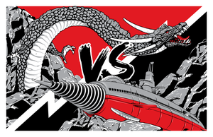 Image of Atragon VS Manda