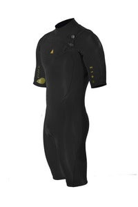 Image of Vault 2/2 GBS chest zip springsuit <br /> all black