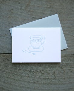 Image of Teacup Everyday Note Card