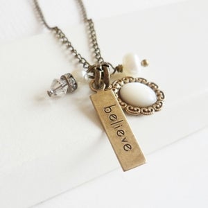 Image of Truly Believe Charmed Necklace