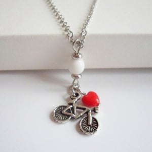 Image of Journey Bicycle Necklace