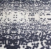 Image of NEW! Stardust/ navy on white Upholstery Weight