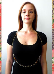 Image of Rose Beaded Body Chain