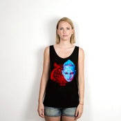 Image of Fashion Zoo - Tiger - Tank Top (black) - SPRING PRICE!!