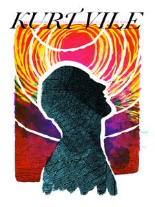 Image of Kurt Vile Gig Poster