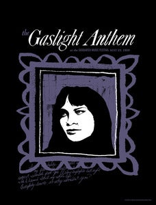 Image of Gaslight Anthem Gig Poster