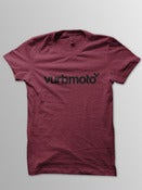 Image of Vurbmoto Heather Cranberry Tee