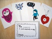 Image of Gift postcards - set of 5