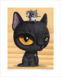 Image of "Noodles" giclee print