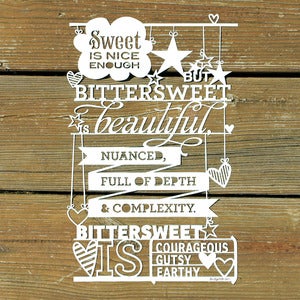Image of Bittersweet Paper Cutting