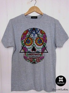 Image of T-shirt homme Santa Muerte mexican skull