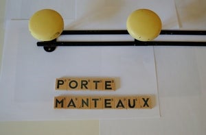 Image of porte-manteaux vintage 60's