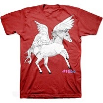 Image of PEGASUS HORSE limited edition reprint pre-order tee shirt