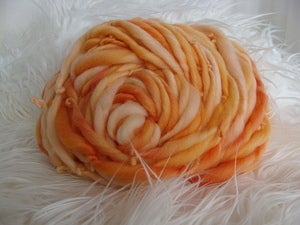 Image of Handspun Merino Wool - Oranges