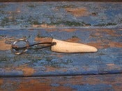 Image of WORN PATH ANTLER KEYCHAIN
