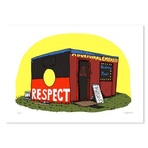 Image of Aboriginal Embassy, Digital print.