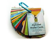 Image of Children's Alphabet Wallet Cards, In stock
