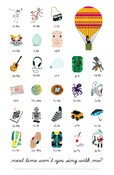 Image of 11 x 17 Alphabet Poster