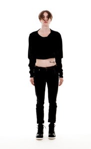 Image of Oversized Crop Sweater