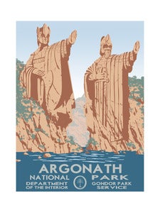 Image of Travel Middle Earth: Argonath National Park