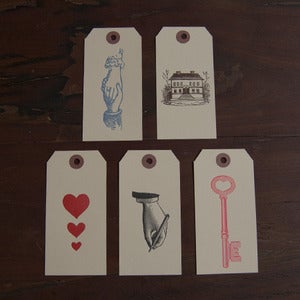 Image of Correspondence Gift Tag Set