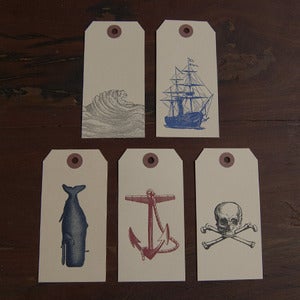 Image of Nautical Gift Tag Set