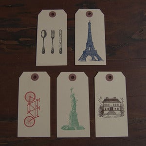 Image of Home and Travel Gift Tag Set