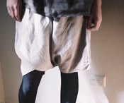 Image of Linen SKORT: natural flax or espresso