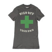 Image of High Off Your Own Tee in Vintage Black