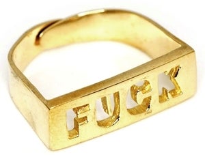 Image of FUCK - Brass