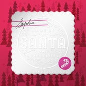 Image of 6 stamps with Candy Cane 