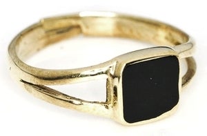 Image of SQUARE BLACK - Brass