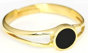 Image of CIRCLE BLACK - Brass