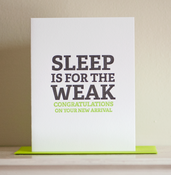 Image of Sleep is for the Weak