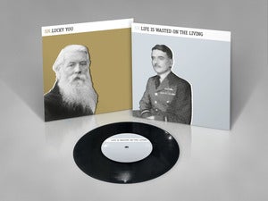 Image of fiN - Life Is Wasted On The Living/Lucky You single. On 7" vinyl (Mp3 Included)