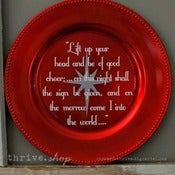Image of Plate Vinyl - Christmas B.O.M. Verse