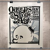 Image of Queens of the Stone Age Poster - Light Bulb