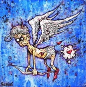 Image of 'Stupid Cupid I' original painting
