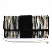 Image of Black Yarn Clutch