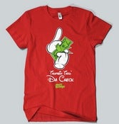 Image of Thumbin' Thru Da Check Tee in Red