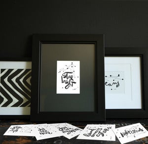 Image of STARS+SCRIPTS mini print set