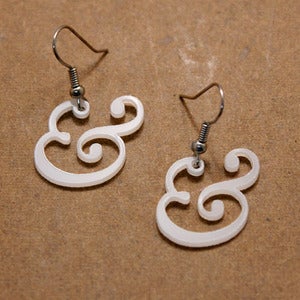 Image of Ampersand Earrings
